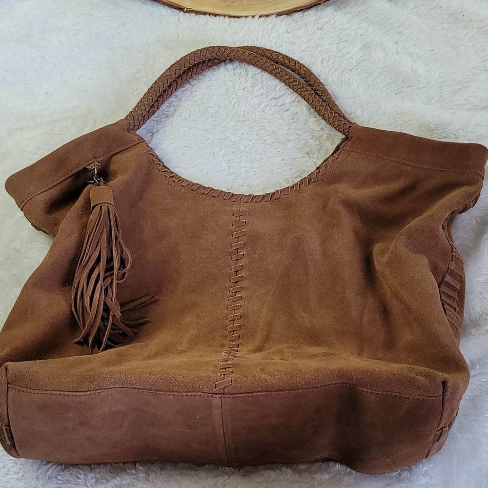 👑Crown Vintage Leather Shoulder Bag